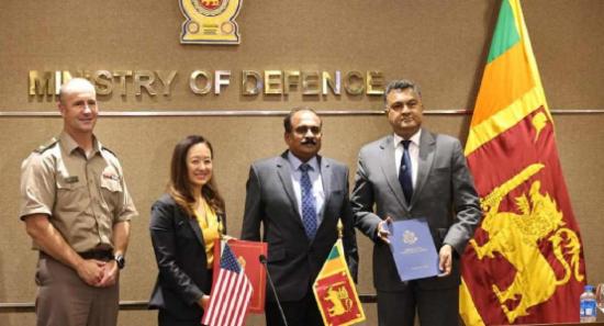 අමෙරිකාව සහ ශ්‍රී ලංකාව අතර ගිවිසුමක්..